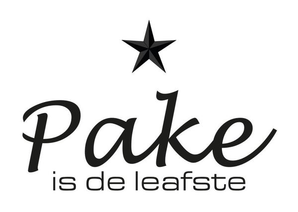 Pake is de leafste