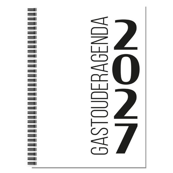 less is MOORE - Gastouderagenda 2027 - A4 - voor 20 kindjes