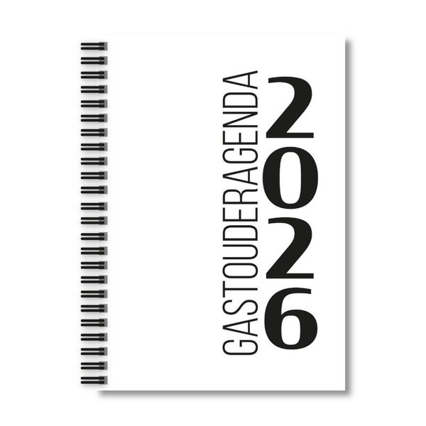 less is MOORE - Gastouderagenda 2026 - A5 - voor 10 kindjes