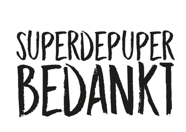 Superdepuper bedankt