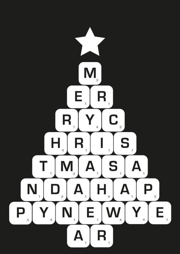 Kerst scrabble