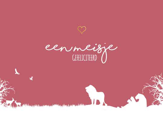 Jungle leeuw - meisje