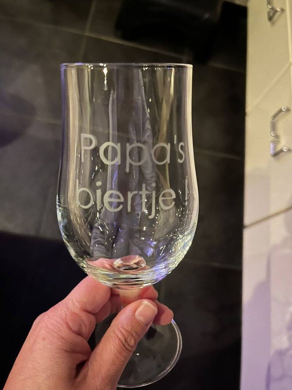 Papa's bierglas