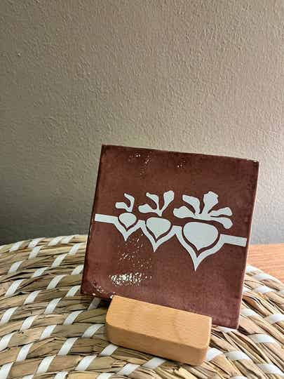 Tegeltje carnaval leunen