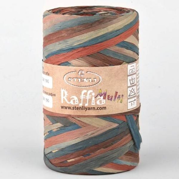 Stenli "Raffia Multi" - Farbe 06