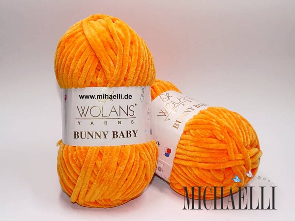 Wolans Bunny Baby - Farbe 100-67 - Dunkelorange