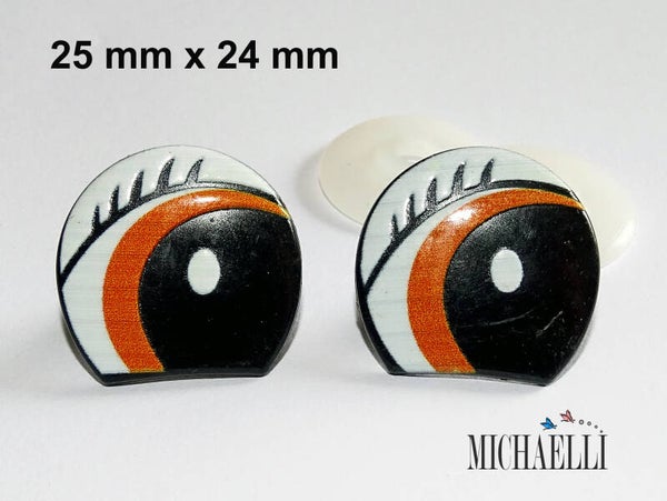 Cartoon Sicherheitsaugen - 77