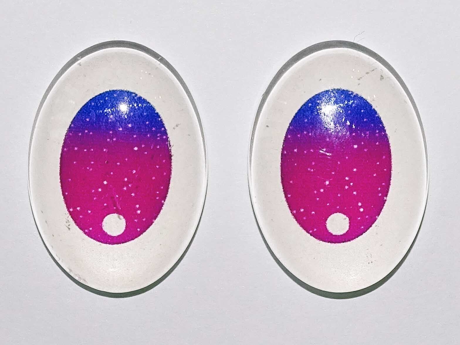Ovale Glasaugen - Farbe 16