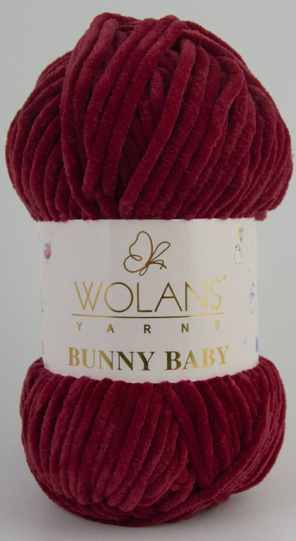 Wolans Bunny Baby - Farbe 100-20 Weinrot