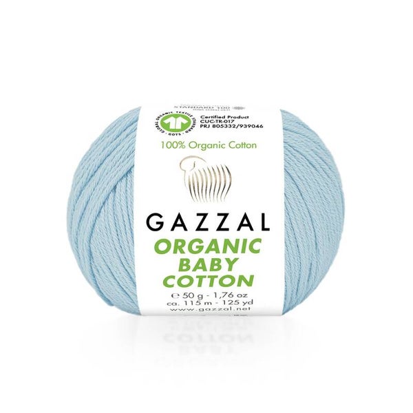 Gazzal Organic Baby Cotton - Farbe 423