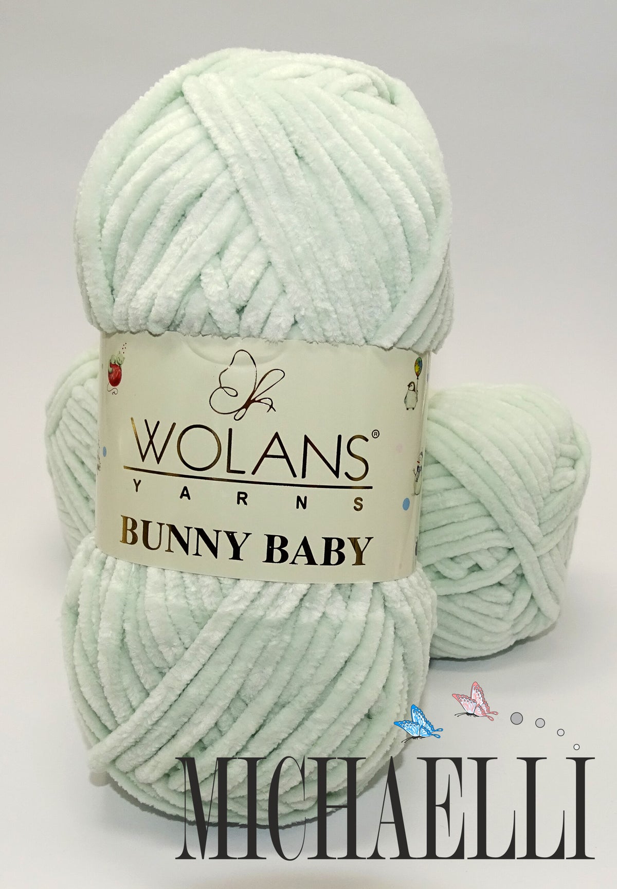 Wolans Bunny Baby - Farbe 100-03 - Minzpulver | Michaelli.de