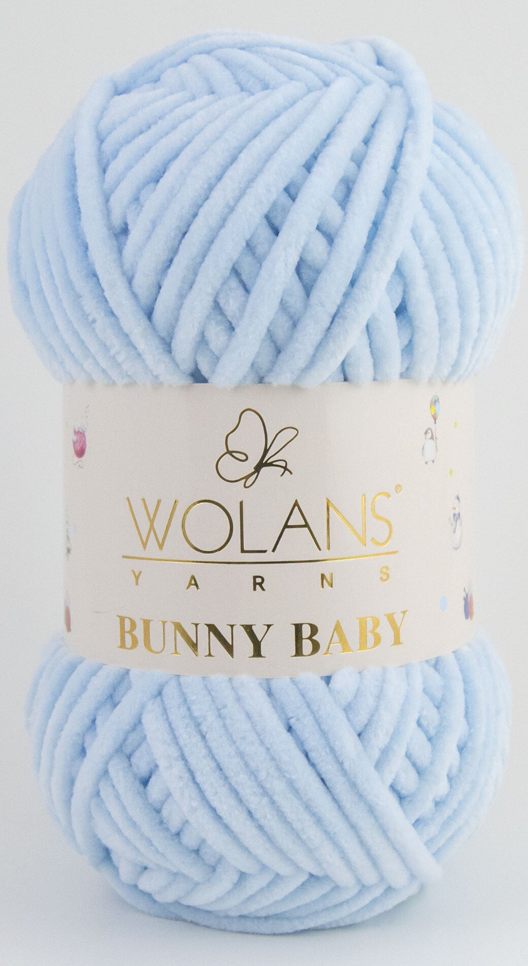 Wolans Bunny Baby - Farbe 100-11 Hellblau