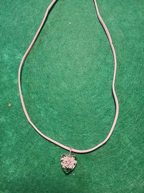 Collier 50 cm cœur arbre