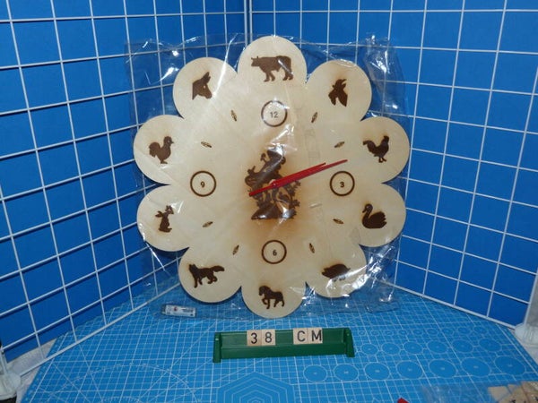 Horloge animaux