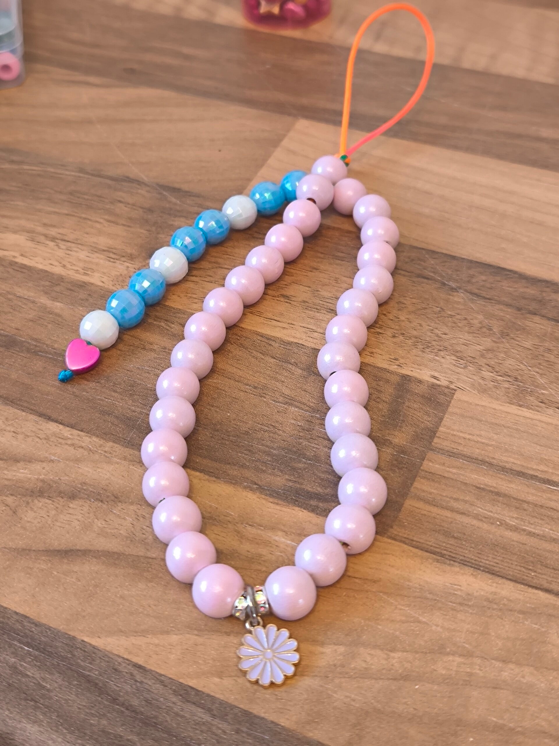 Handykette „Pastellblüte“