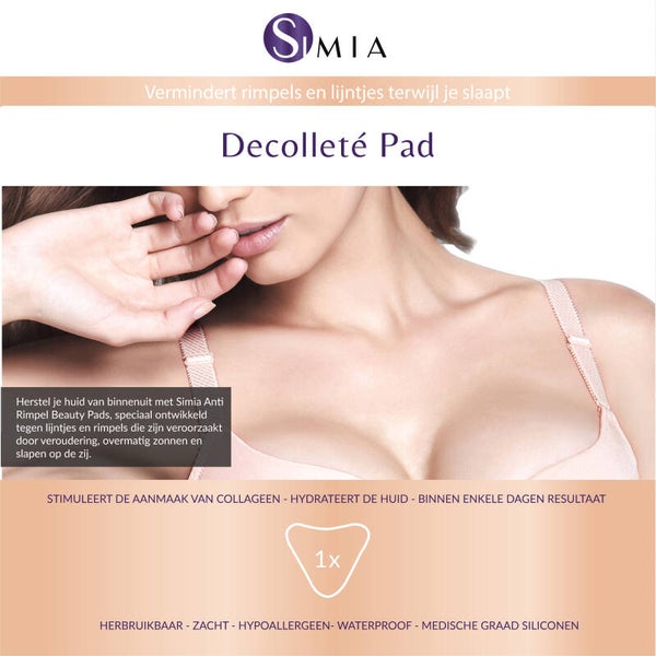 Simia™ Anti Rimpel Beauty Pad voor de Decolleté