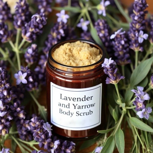 Lavender-Yarrow Body Scrub
