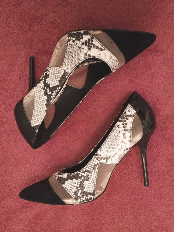 Pumps slangenprint