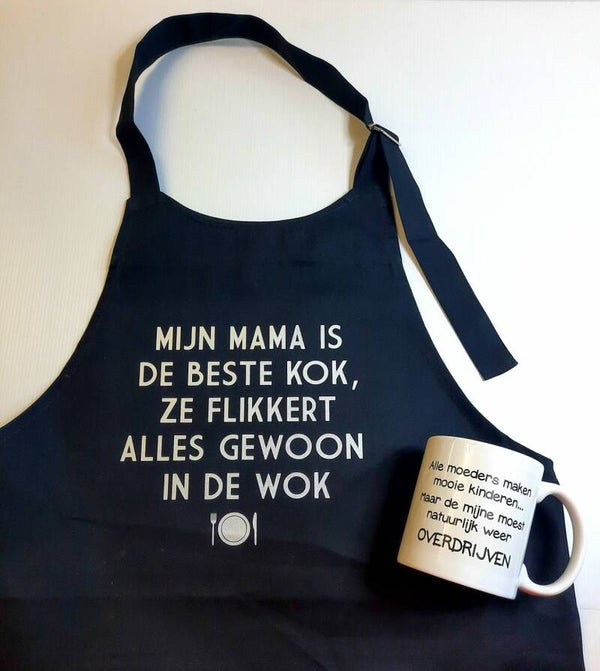 Schort en mok pakket