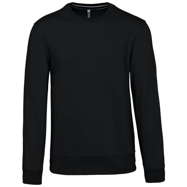 Sweater ronde hals - Zwart