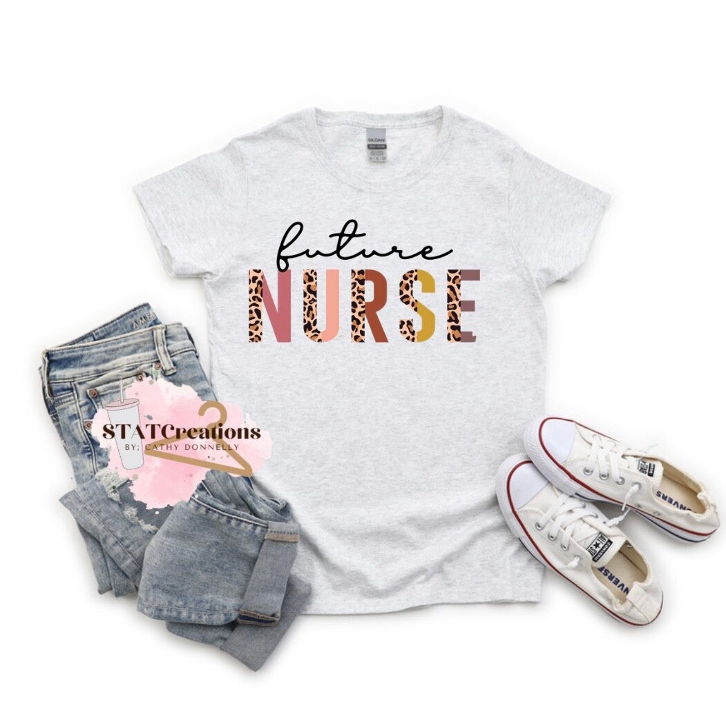 Future nurse basic tee