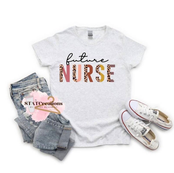 Future nurse basic tee