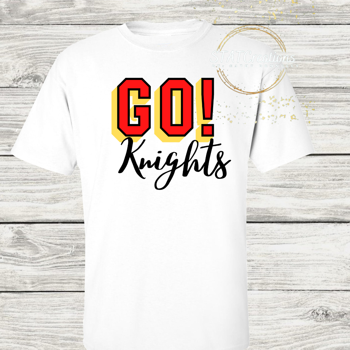GO Knights plain tee