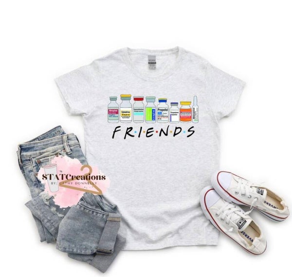 Nurse FRIENDS basic tee