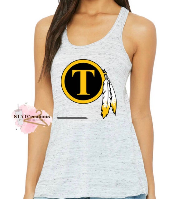 Warriors logo tank