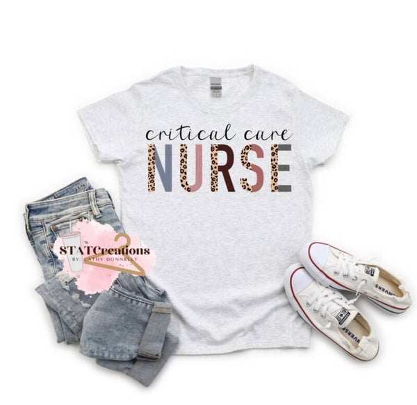 Critical care nurse basic tee