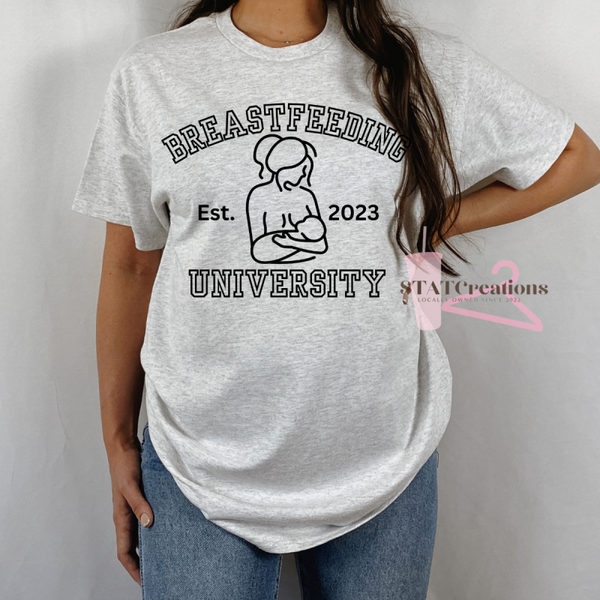 Breastfeeding University tee