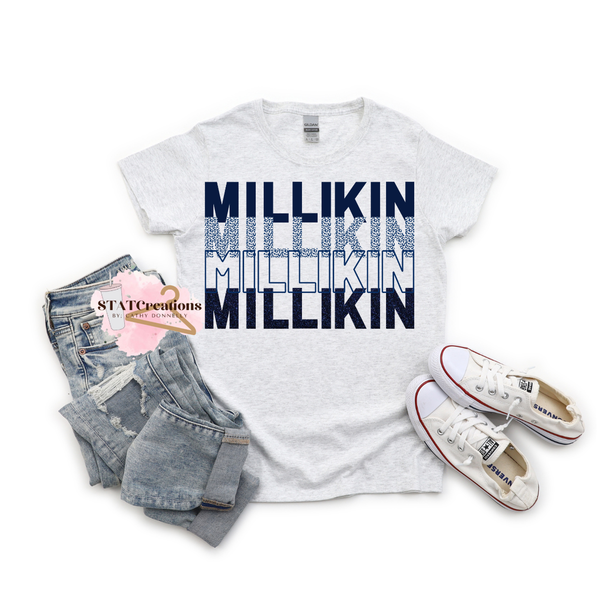 Millikin stacked basic tee