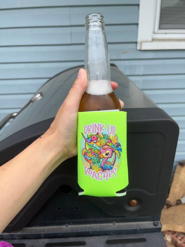 Drink up beaches can hugger