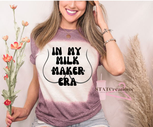 In my milk maker era bleached tee