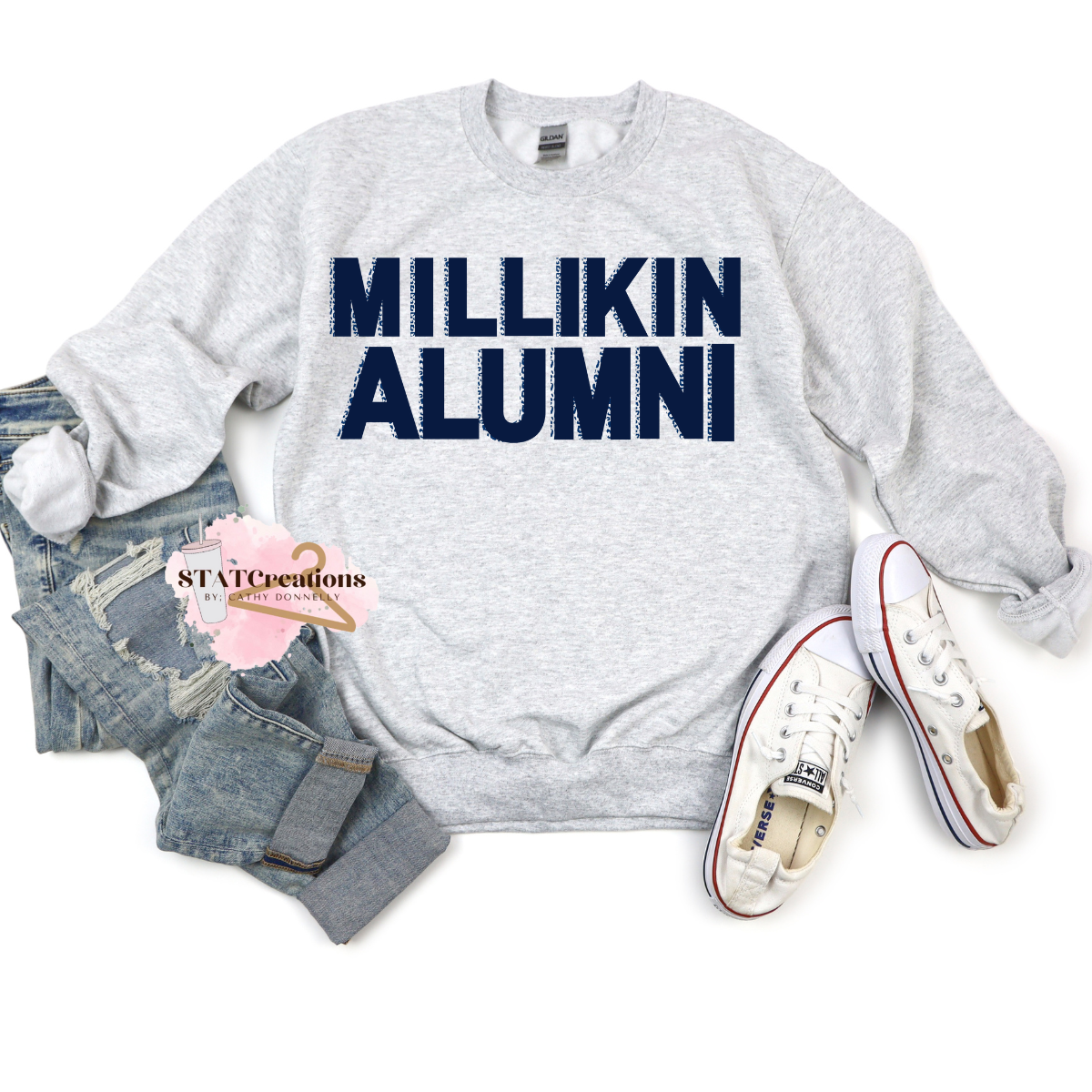 Millikin Alumni basic crewneck