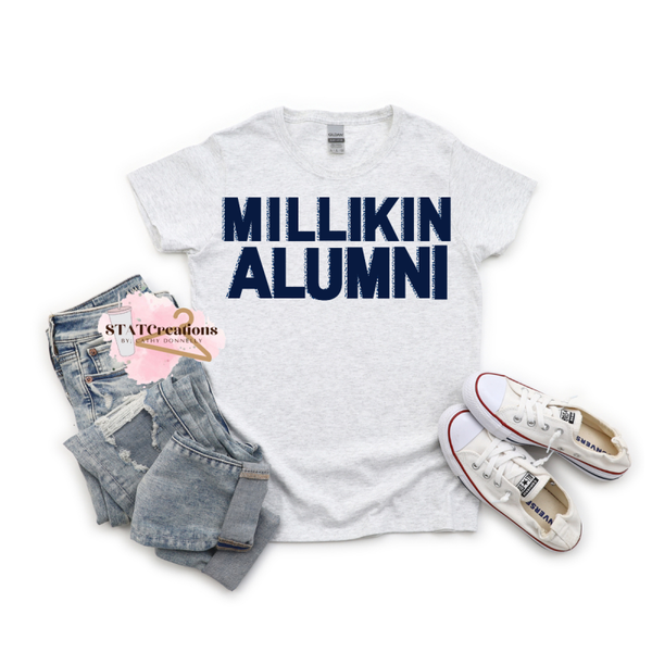 Millikin Alumni basic tee