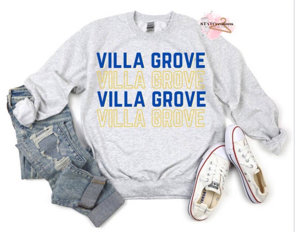 Villa Grove stacked basic crew