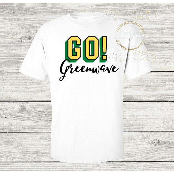 GO Greenwave plain tee