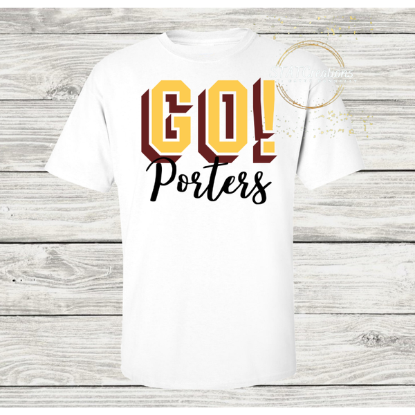 GO Porters plain tee