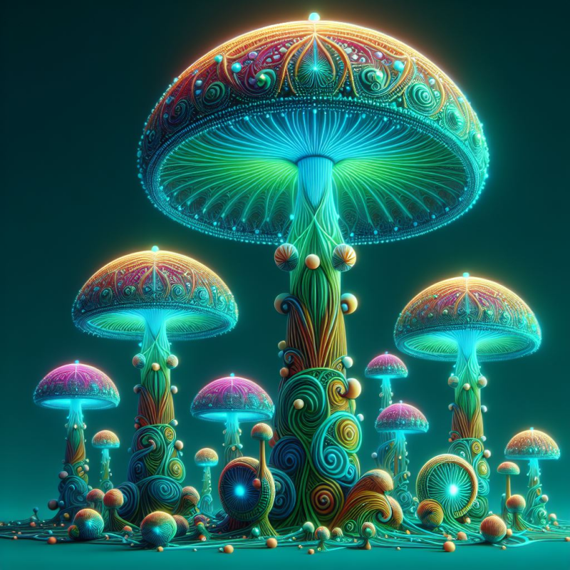 "Psilocybin Cubensis mushrooms - Nature's sacred gift for enlightenment and connection."