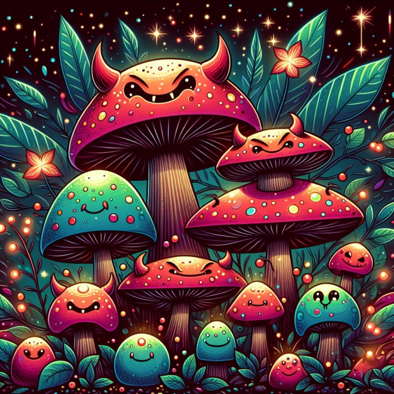 "Psilocybin Cubensis mushrooms - Nature's sacred gift for enlightenment and connection."