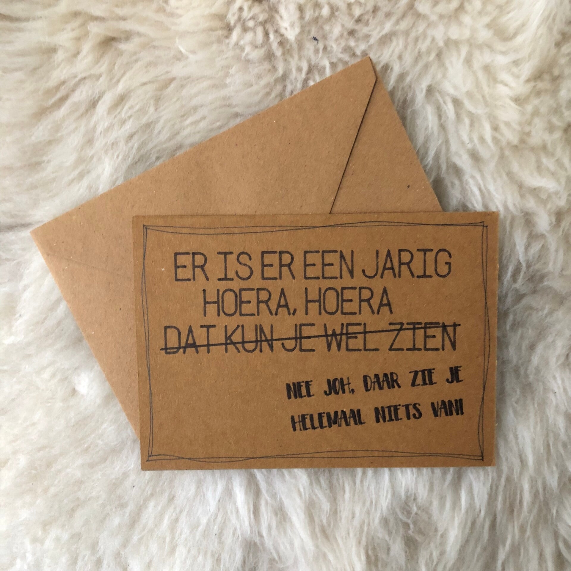 Daar zie je helemaal niets van