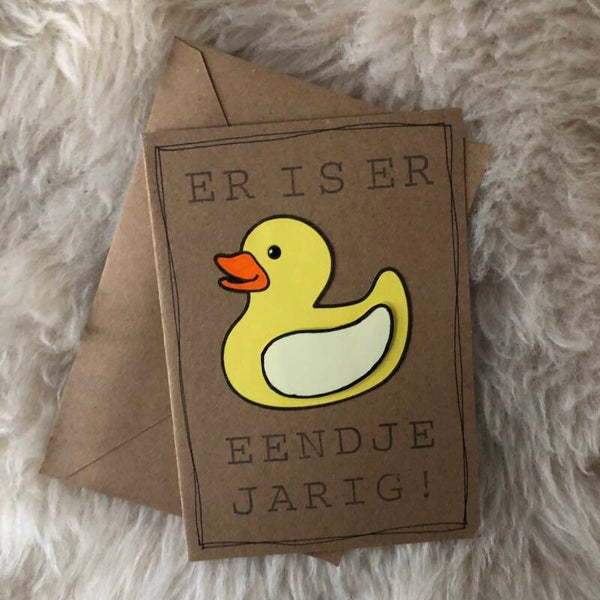 Eendje jarig
