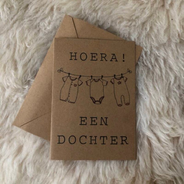 Hoera een dochter