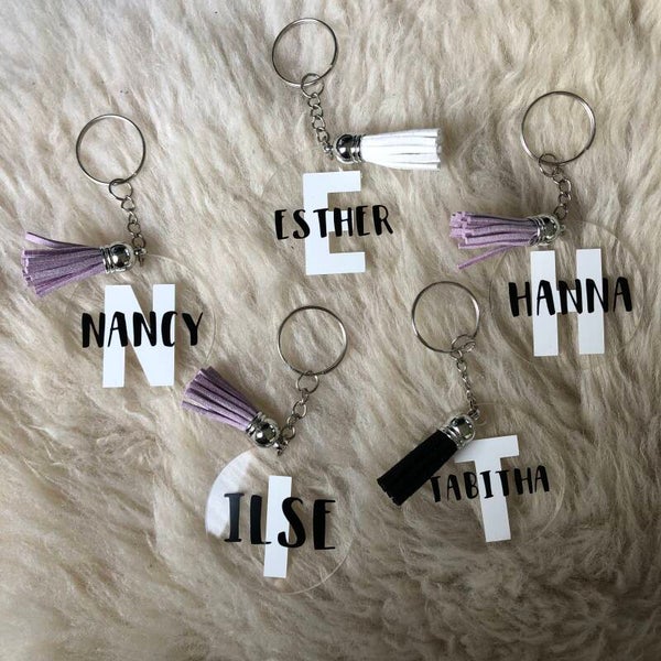 Sleutelhanger met naam