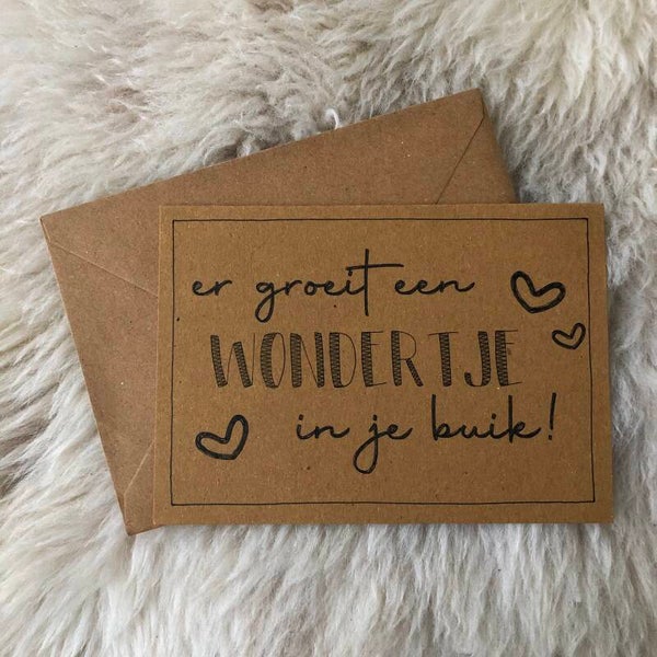 Een wondertje in je buik