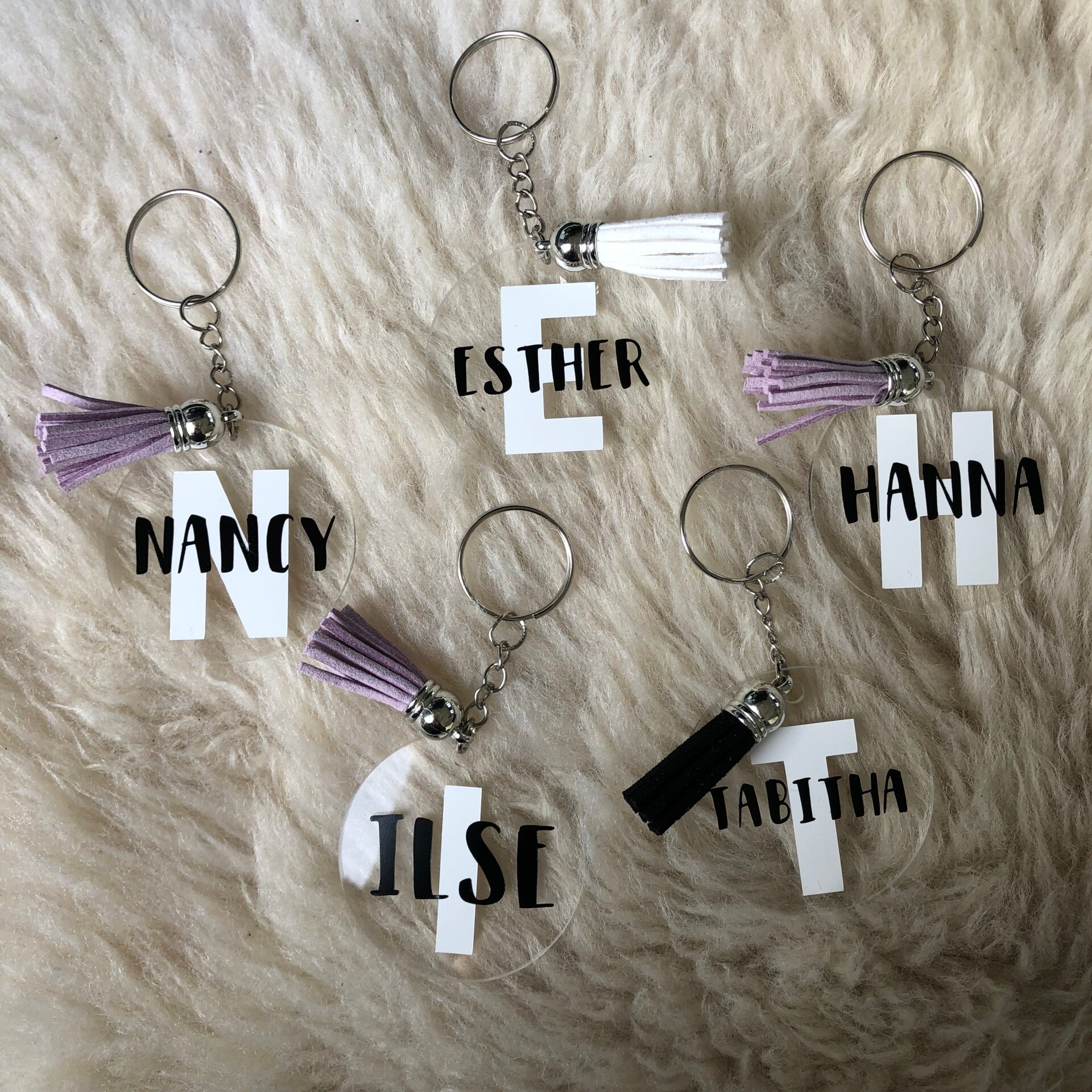 Sleutelhanger met naam