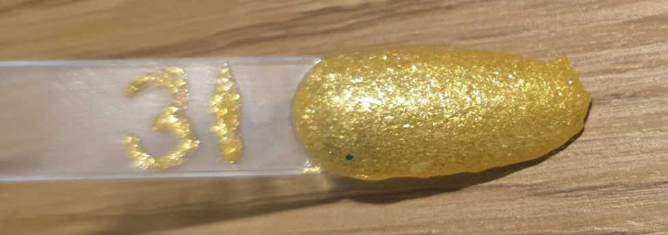 Glimmer Collection UV Gel Yellow