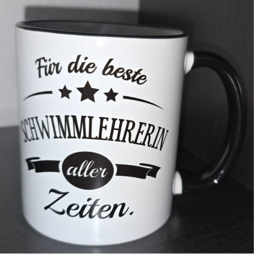 Beste Schwimmlehrerein aller zeiten - Keramiktasse