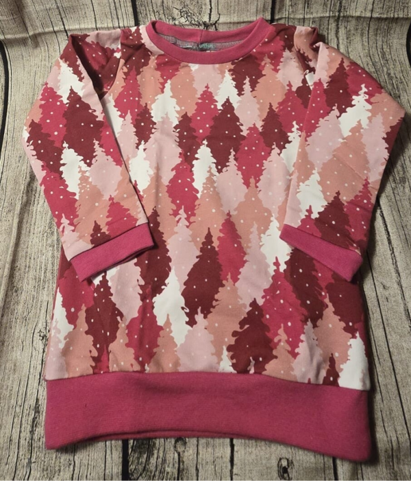 Handmade Pullover Its Pink Gr. 74